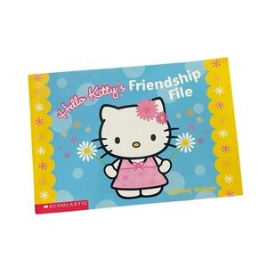 Hello Kitty Friendship File Book -  Soft Cover 2003, Missing stickers